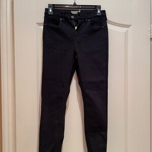 Topshop Jamie Black Skinny Jeans